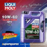 1 x Liqui Moly Fully Synthetic Race Tech GT1 10W-60 Engine Oil 5L
