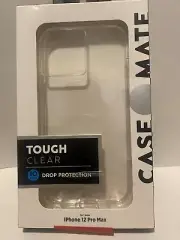 New Case Mate for iPhone 12 Pro Max, Tough Clear, 10 foot drop protection