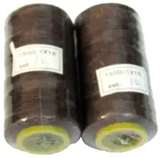 2 Rolls Brown Wax Line for Leather Stitching. Leather Stitch Work. Free Shipping