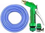Non Akinking Garden Drumberry, Flexible Garden Hose, Light Water Hose for Garden | Compact Flower Irrigation Hose Supplies, Non Akinki Yard Spray Nozzle