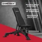 Cortex BN-9 FID Flat Incline Decline Adjustable Exercise Bench