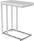 C-Shaped Sofa Side Table - Modern End Table, Laptop Tray, or Compact Bedside Nig