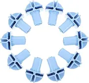 Pack Cat Cage Caster Accessories Plastic Spinner Wheel Adapters Small Cage Wheels Connectors Rolling Castor Socket Sleeves