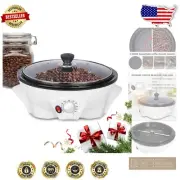 500g Electric Coffee Roaster with 0-240℃ Control - Perfect for Home Brewing