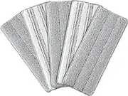 Replacement Flat Mop Pads, Microfiber Mop Cleaning Pads, Compatible with JOYMOOP, Oshang Flat Mop or Mop Bucket Set, Pack of 5 Refills 13inch