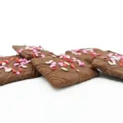 Philadelphia Candies Valentine's Day Hearts Graham Crackers Milk Chocolate