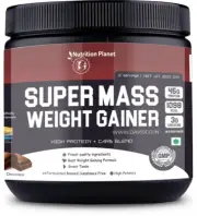 Nutrition Planet Super Mass Weight Gainer Powder with Vitamins and Minerals 200g