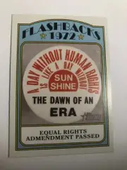 2021 Topps Heritage Flashbacks Equal Rights Amendment NFERA