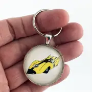 Racer X Key Ring Necklace Cufflink Tie Clip Speed Racer Mach GoGoGo Jewelry Sets