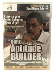 Core Aptitude Builder - Critical Thinking Skills 4 (CD-ROM, 2008) New! Sealed!