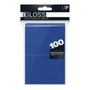 Ultra Pro: UP82692 PRO-Gloss 100ct Standard Deck Protector sleeves: Blue