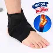 Ankle Brace Support Compression Plantar Stabilizer Elastic Foot Wrap Pain Relief