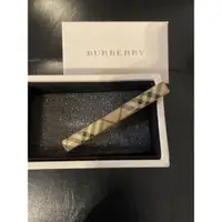 在飛比找蝦皮購物優惠-Burberry 領帶夾 稀有 二手品