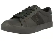 Polo Ralph Lauren Boy's Geoff II (Big Kid) Triple Black Size 6 US Junior - NIB