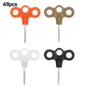 Camping Tent Nails Three-Hole Ground Nails Windproof Rope Fixing Deck Screw