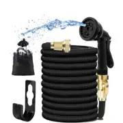 4XStronger Deluxe Expandable Flexible Garden Hose Water Hose 25,50,75, 100,150FT