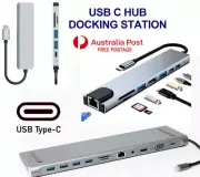 USB C HUB Docking Station Various Models HDMI USB 3.0 VGA Type-C RJ45 etc