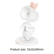 LED Mobile Phone Bracket Light Adjustable Folding Sleep Lamp White