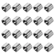 20pcs Wire Thread Inserts 1/2-13 UNC 1.5D Helical Threaded Sleeve Thread Repair