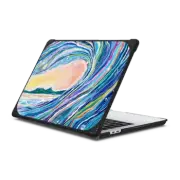 MacBook Pro 13-inch (M1 / M2 / Intel) Bounce Case Koru Macbook Case By Ann Upton