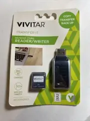 Vivitar Transfer It - SD/SDHC Card Reader / Writer - Factory Sealed