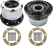 Jodriva 2 Pieces X, for Nissan, Patrol 4x4 PU 90-up for TATA Sumo All, for Ford, Maverick 90 Free Wheel Locking Hubs B021 AVM445 Car Locking Wheel Hub