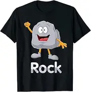 [X.Style] Funny Rock Halloween Costume Matching Group Kids Boys ds542 T-Shirt (L) Black