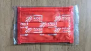 The Home Depot Kids Workshop Orange Child Face Mask facemask logo