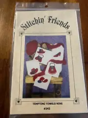 Tempting Towels 9 Sewing Pattern Stitchin Friends #242 New Western Hat Purse