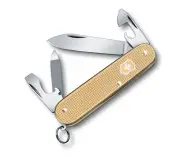 Rare Victorinox Cadet Alox Champagne Gold 2019 Limited Edition Swiss Army Knife