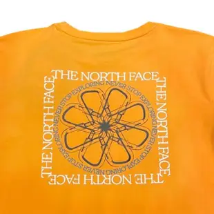 【The North Face】TNF 短袖上衣 W CLIMB MOUNTAIN S/S TEE - AP 女 橘(NF0A7WFFN6M)