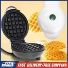 110-220 V Compact Snack Maker 350 W Mini Waffle Maker for Kids Breakfast Dessert