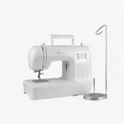 ThreadEase Rose Gold Spool Stand - Adjustable Single Thread Holder for Embroider