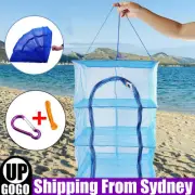 Air Dry Drying Net Vegetable Dehydrator Fruit Meat Fishing Jerky Food Beef Fish