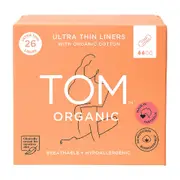 Organic TOM Organic Panty Liners Ultra Thin – Fresh, healthy organic delivery | Doorstep Organics