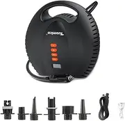 Multifunctional Portable Electric Inflator High Power Inflator Air Pump Handheld Digital Display Surfboard SwimmingRing Inflator Black One Size