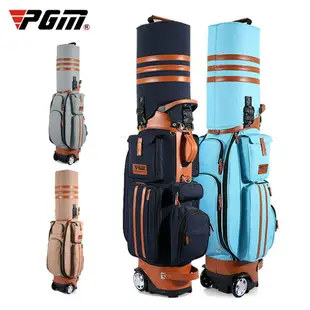 免運 廠家直供 GOLF BAG 高爾夫球包 硬殼帶拖輪配密碼航空包 批發 雙十一購物節