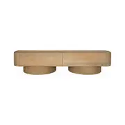 Gidon 2.2m TV Entertainment Unit - Dusty Oak