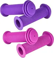 Proxima Direct 4PCS Kids Bike Handlebar Grips, Soft Non-Slip TPR Rubber, Universal Fit for Bikes, Scooters, Tricycles & Balance Bikes