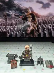 IRON HILLS DWARF WARRIOR MINIFIG hobbit lord of the rings 3rd party LEGO