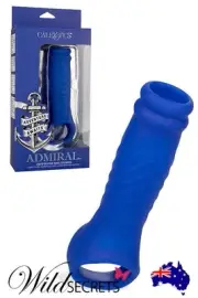NEW California Exotic Admiral Liquid Silicone Wave Penis Extension, Sex Toy