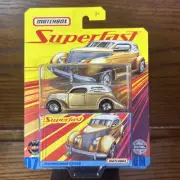 2020 Matchbox Superfast 1936 Ford Sedan Custom Truck Gold 1:64 Collectible