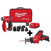 12-Volt Li-Ion Cordless Installation 3/8 in. Drill Driver with Reciprocating Saw