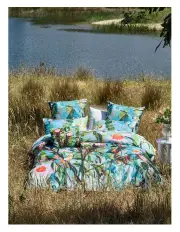 [Linen House] Harmony Quilt Cover Set in Aqua