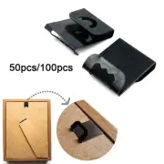 S-type Hook Photo Wall 17x14mm Black Cross-stitch Hooks Fixed Hook No Trace