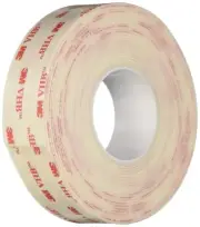 3M VHB Heavy Duty Mounting Tape 4952, 1" width x 36yd length (1 Roll)