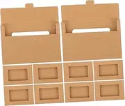 GETAJGHSD 10pcs Boxes Paper Postcard Boxes with Open Window Design for Home and Shopping Mall Decoration and Storage Lightweight and Practical Envelopes for Unique Postcard