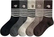 [IIG] Winter Warm Wool Socks for Women Original Design Trendy Boot Socks Ideal Gift