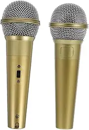 Plastic Microphone Models for Pretend and Girls Stage Performance Props Cosplay Toys
