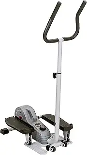 Sunny Health & Fitness Sitting Under Desk Elliptical Exerciser, Portable Pedal Training Machine for Senior Exercise, Peddler for Home/Office Workout, Optional Magnetic, Motorized, Connected or In Pink